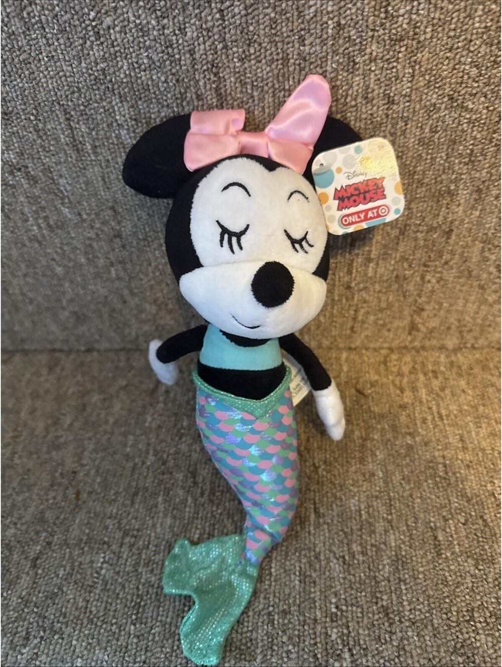 DISNEY MICKEY MINNIE MOUSE MERMAID TARGET EXCLUSIVE PLUSH TOY 12" DOLL NWT